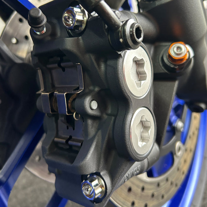 Ducati Streetfighter V2 Titanium 12 Point Front Brake Caliper Bolts