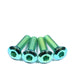 Kawasaki ZX6R ZX6RR (600 & 636) Titanium Rear Brake Disc Rotor Bolts, Green