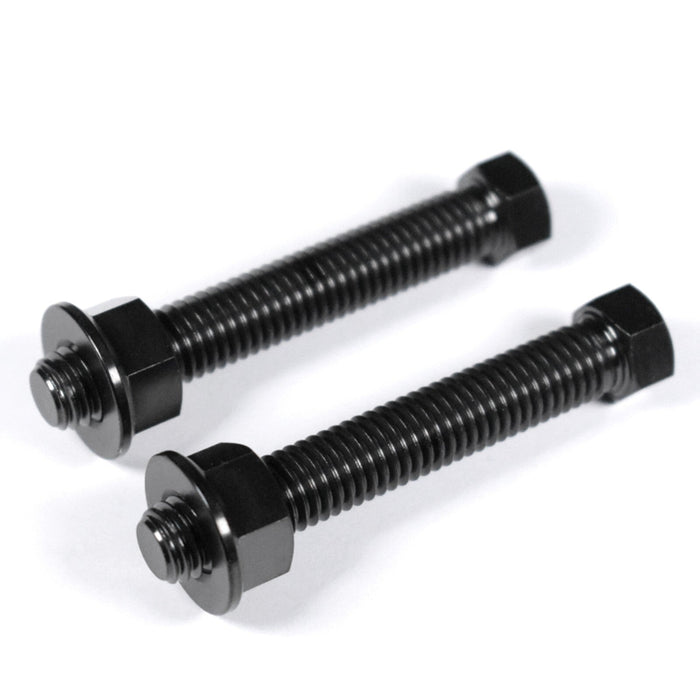 Yamaha MT-09 & SP, Tracer 9, XSR900 & GP Titanium Chain Adjusters Adjustment Bolts, Black