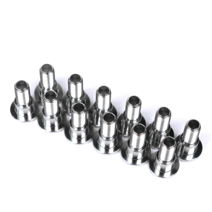 Honda CB650F CBR650F Titanium Front Brake Disc Rotor Bolts, 2014-2018