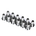 Honda CB650F CBR650F Titanium Front Brake Disc Rotor Bolts, 2014-2018