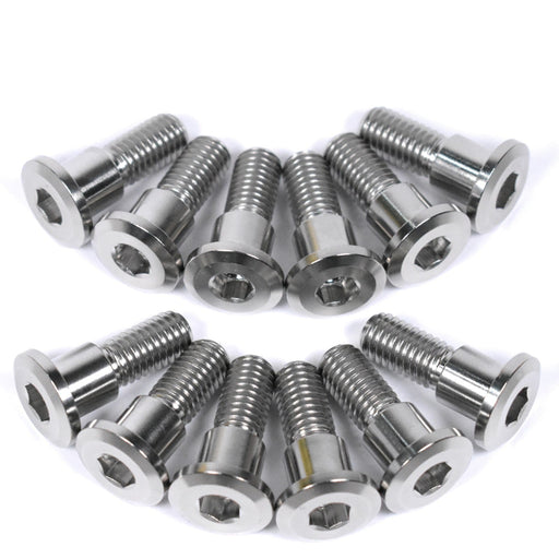 Honda CB650F CBR650F Titanium Front Brake Disc Rotor Bolts, 2014-2018
