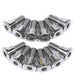 Honda CB650F CBR650F Titanium Front Brake Disc Rotor Bolts, 2014-2018