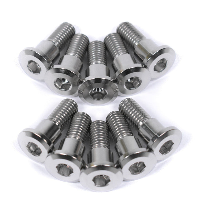 Honda CB650R CBR650R Titanium Front Brake Disc Rotor Bolts, 2019-2026