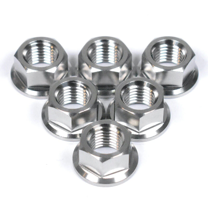 Honda VFR800 FI Titanium Ti Sprocket Nuts, 1998-2001