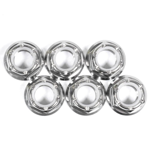 Honda VTR1000 Firestorm Titanium Nyloc Sprocket Nuts, All Models