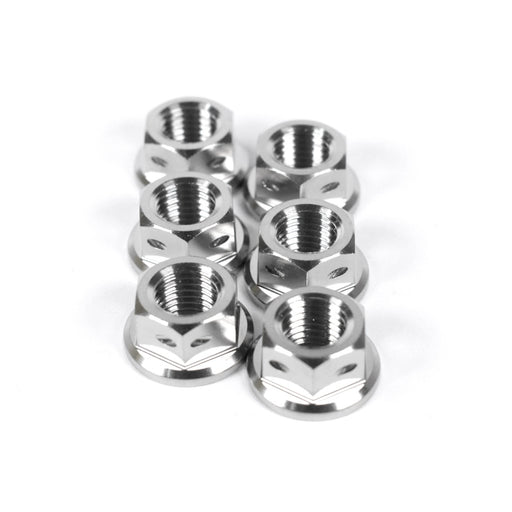Kawasaki Z750 (2004-2014) & Z800 (2013-2018) Titanium Race Drilled Sprocket Nuts 