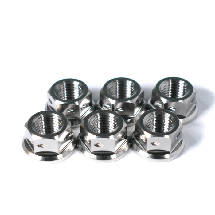 Kawasaki Z750 (2004-2014) & Z800 (2013-2018) Titanium Race Drilled Sprocket Nuts