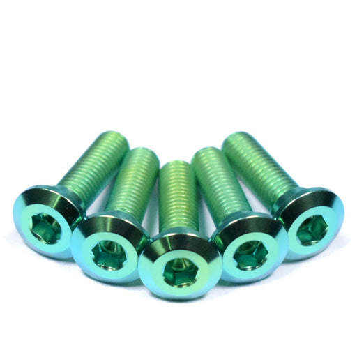 Kawasaki ZXR750 (89-95) ZX9R (94-97) Titanium Rear Brake Disc Rotor Bolts