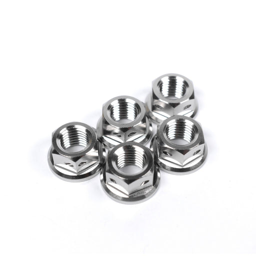 Kawasaki ZZR1400 & ZX-14R Titanium Drilled Sprocket Nuts, 2006-2019