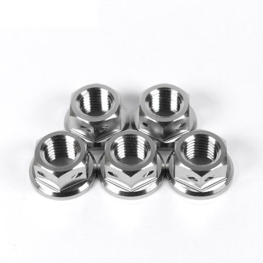 Kawasaki ZZR1400 & ZX-14R Titanium Drilled Sprocket Nuts, 2006-2019