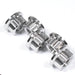 M10x1.25 (20mm OD) Titanium 12-Point Rear Sprocket Nuts For Most Japanese & Italian Motorcycles