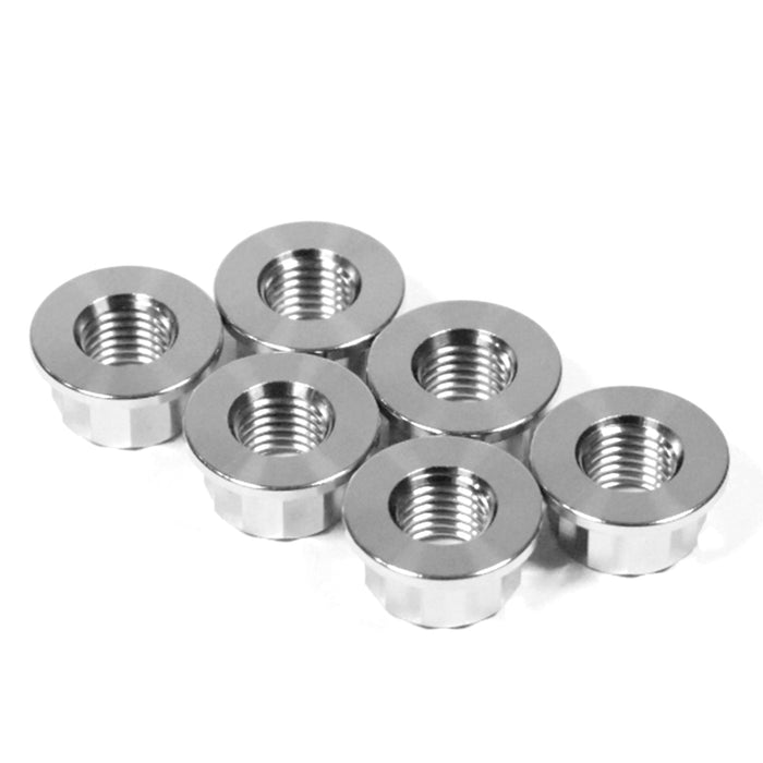 Suzuki GSX-8R GSX-8S GSX-8T GSX-8TT Titanium 12 Point Sprocket Nuts, 3