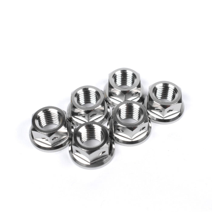 Suzuki GSXR1000 & GSXR1000R Titanium Race Drilled Sprocket Nuts, 2009-2023