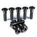 Suzuki GSXR600 & GSXR750 (K1-K5) Titanium Front Disc Rotor Bolts, 2001-2005, Black