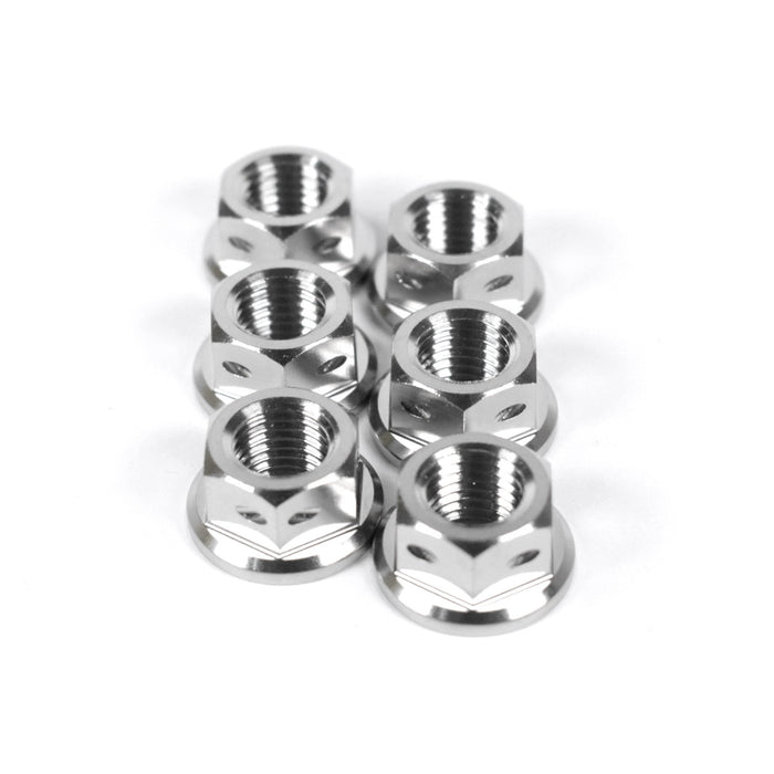 Suzuki GSXR600 & GSXR750 Titanium Race Drilled Sprocket Nuts, 2011-2019