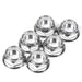 Titanium Nyloc Self Locking Sprocket Nuts M10x1.25 Honda Kawasaki Suzuki Triumph Yamaha x6