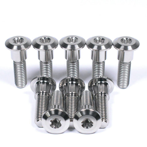 Triumph Bobber 1200 Titanium Front Brake Disc Rotor Bolts, Torx