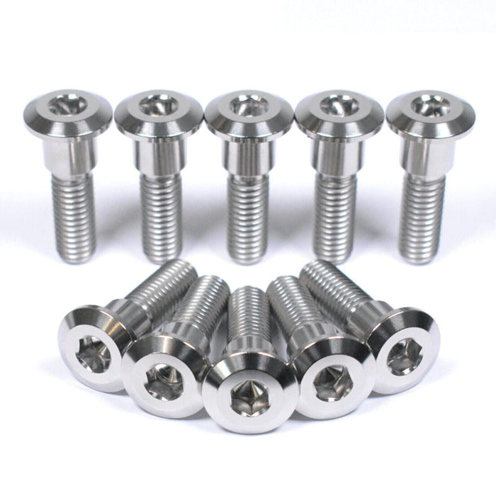 Triumph Bonneville Bobber 1200 Titanium Front Disc Rotor Bolts, Hex