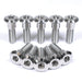 Triumph Bonneville Bobber 1200 Titanium Front Disc Rotor Bolts, Hex