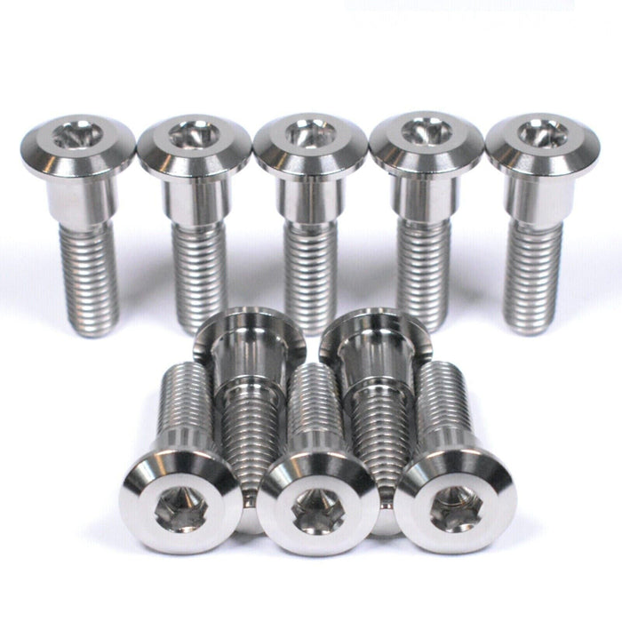 Triumph Bonneville Bobber 1200 Titanium Front Disc Rotor Bolts, Hex