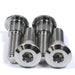 Triumph Bonneville Bobber 1200 Titanium Rear Brake Disc Rotor Bolts (Hex Drive)