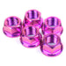 Yamaha MT-09, MT-09SP (21-23) & XSR900 (22-23) Titanium Sprocket Nuts, Purple