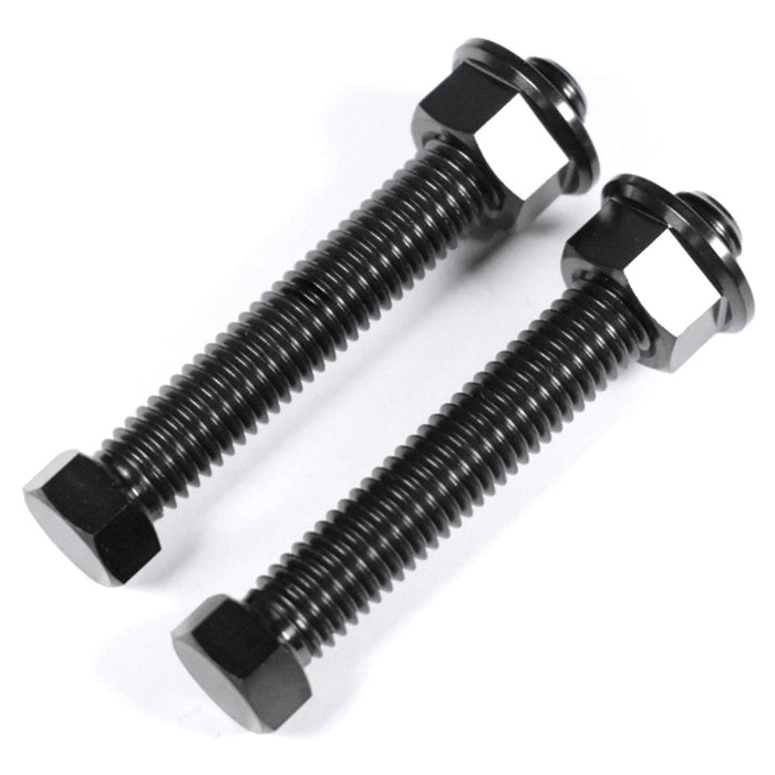 Yamaha MT-09 & SP, Tracer 9, XSR900 & GP Titanium Chain Adjusters Adjustment Bolts, Black