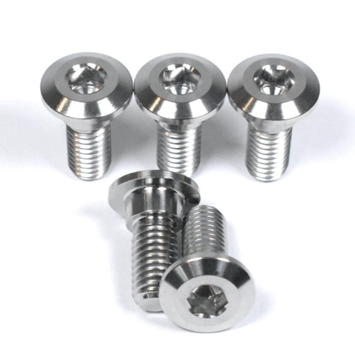 Yamaha XTZ 700 Tenere Titanium Rear Brake Disc Rotor Bolts, All Models