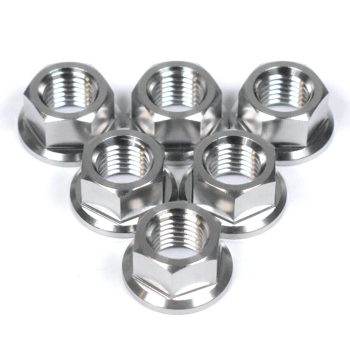 Yamaha XTZ 700 Tenere Titanium Rear Sprocket Nuts, All Models