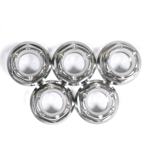 yamaha mt-09 mt09sp xsr900 titanium nyloc rear sprocket nuts, 2021, 2022, 2023