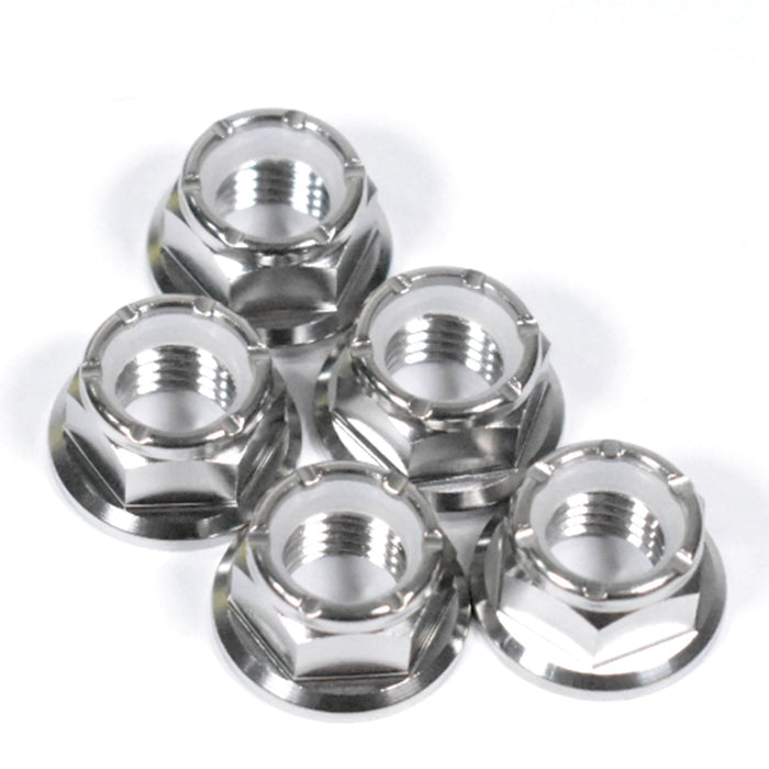 yamaha mt-09 mt09sp xsr900 titanium nyloc rear sprocket nuts, 2021, 2022, 2023