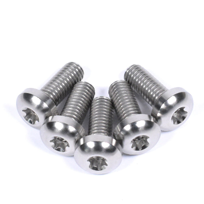 Harley Davidson Softail Slim FLS Titanium Rear Brake Disc Rotor Bolts, 2012-2017