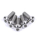 Harley Davidson Freewheeler FLRT Titanium Rear Brake Disc Rotor Bolts, 2015-2017