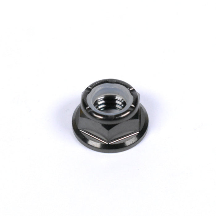 M8 Titanium Nyloc Self Locking Nut M8x1.25, Black