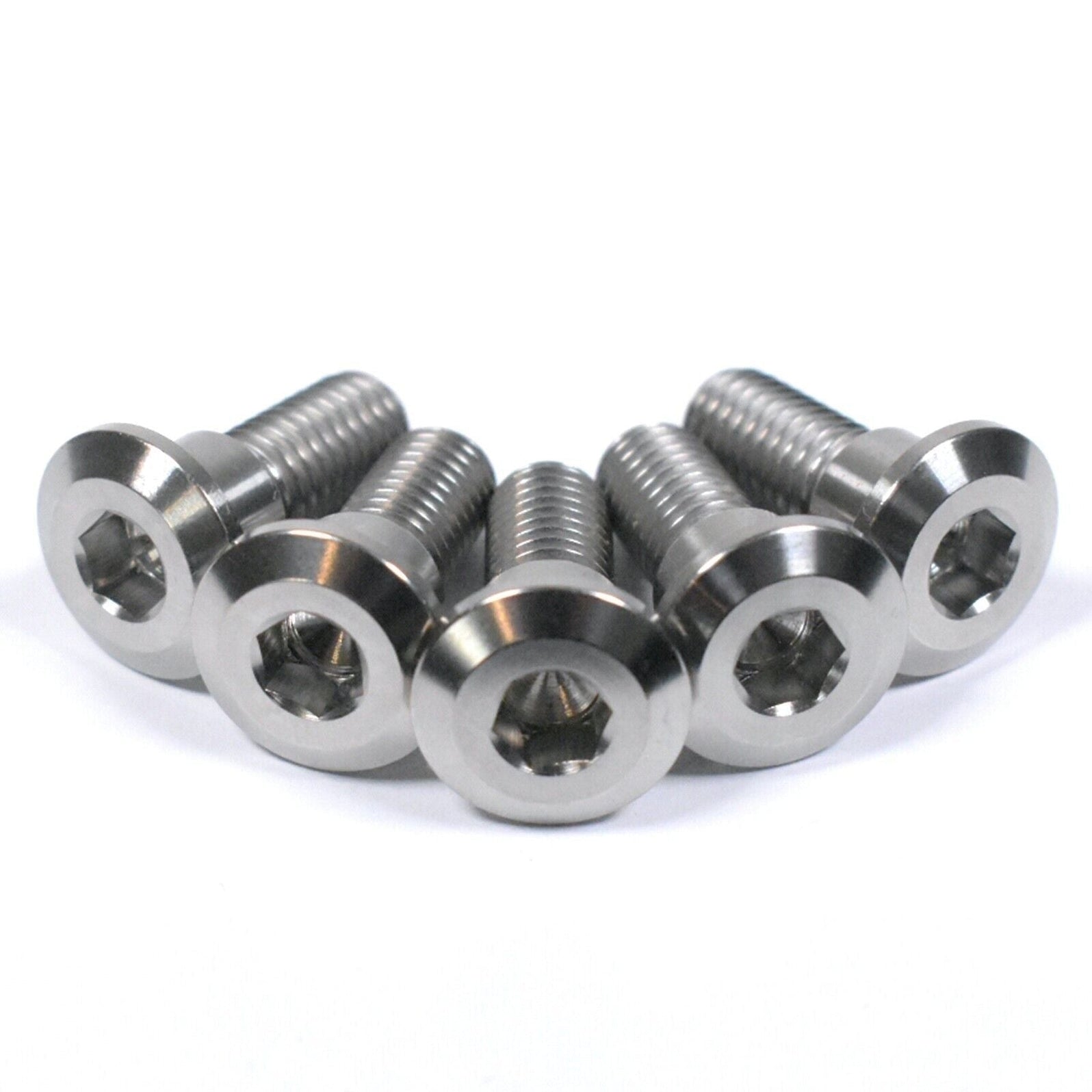 Suzuki SV650 Titanium Rear Brake Disc Rotor Bolts, 2016-2024 | RSR Moto
