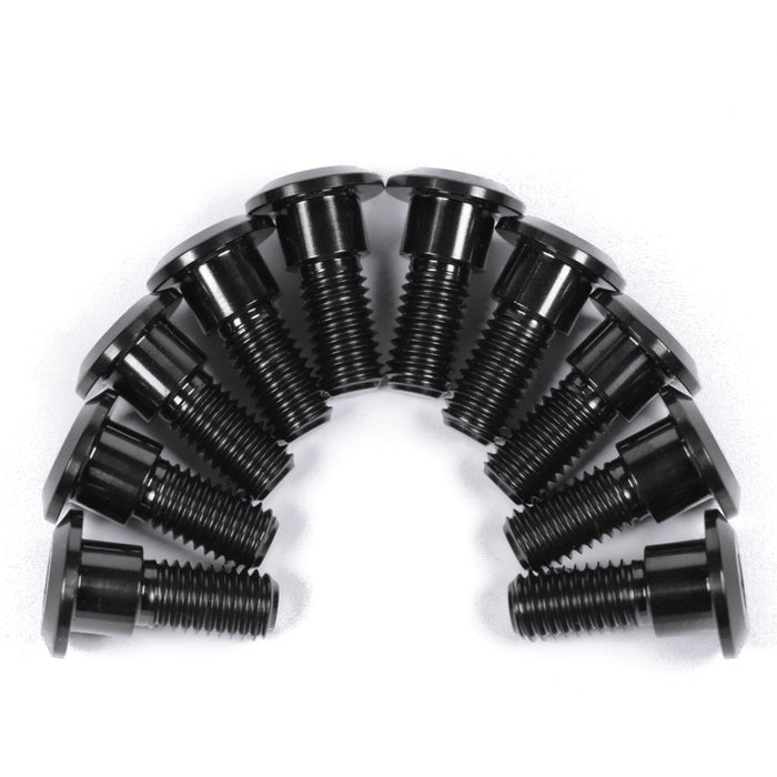 Suzuki GSX-8R GSX-8S GSX-8T GSX-8TT Titanium Disc Bolts, Black