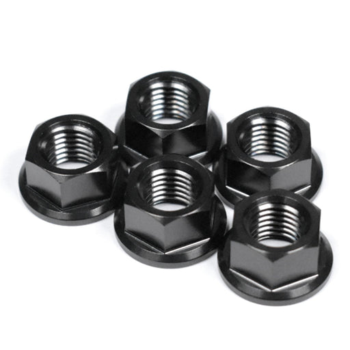 Suzuki Bandit 600, 650 & 1250 Titanium Rear Sprocket Nuts, Black