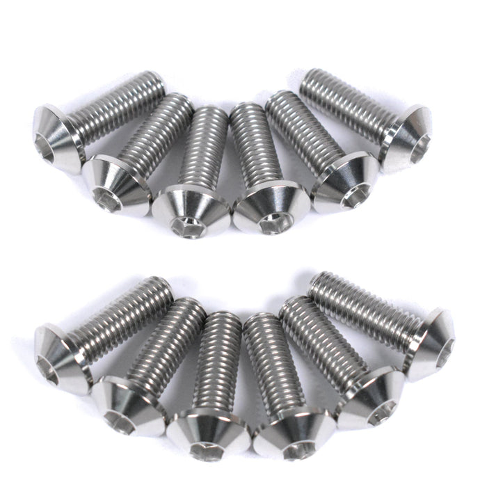 Yamaha XJR1200 XJR1300 Titanium Front Brake Disc Rotor Bolts