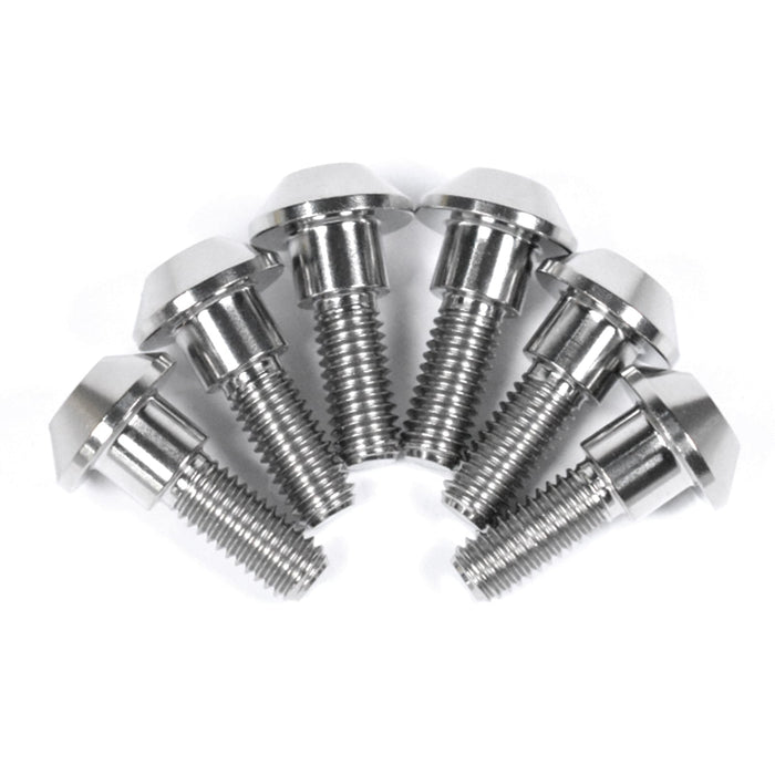 Yamaha R6 Titanium Rear Disc Rotor Bolts, 1999-2002, 5EB 5MT