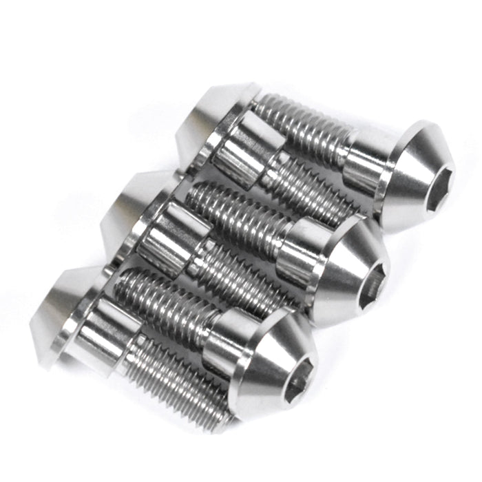 Yamaha R6 Titanium Rear Disc Rotor Bolts, 1999-2002, 5EB 5MT