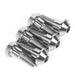Yamaha R6 Titanium Rear Disc Rotor Bolts, 1999-2002, 5EB 5MT