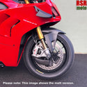 Ducati V4 V4S V4R Panigale 100% Carbon Fibre Brake Air Ducts, 2018-2021 (Plain Gloss) | RSR Moto - RSR Moto