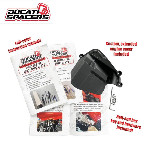 Ducati V4 / V4S / V4SP Streetfighter Heat Shield Kit (All Models) - RSR Moto
