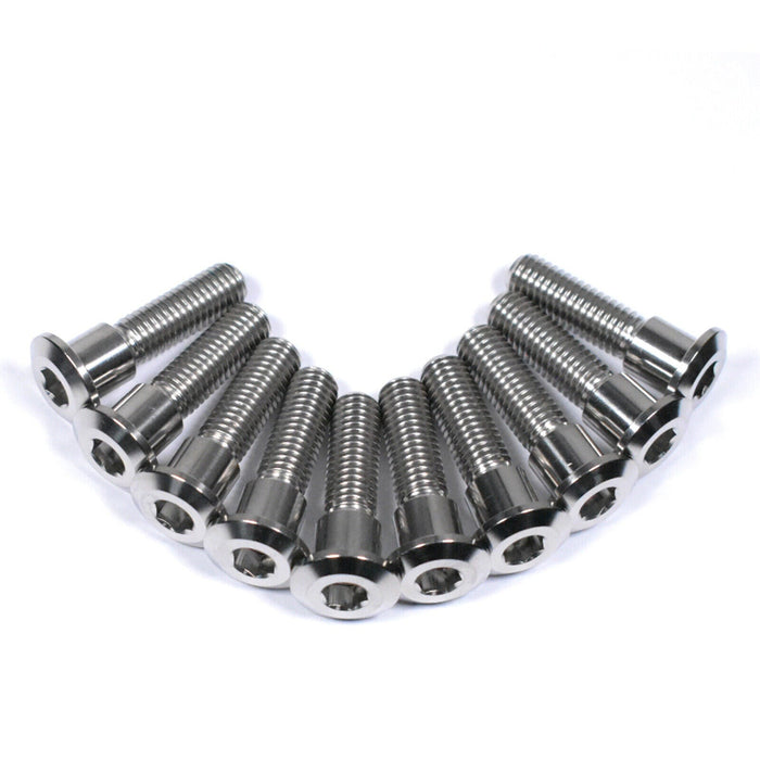 Suzuki GSXR600 & GSXR750 Titanium Front Brake Disc Rotor Bolts, K1, K2, K3, K4, K5, 2001, 2002, 2003, 2004, 2005