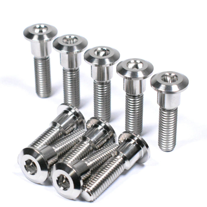 Suzuki GSXR600 & GSXR750 Titanium Front Brake Disc Rotor Bolts, K1, K2, K3, K4, K5, 2001, 2002, 2003, 2004, 2005
