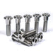 Suzuki GSXR600 & GSXR750 Titanium Front Brake Disc Rotor Bolts, K1, K2, K3, K4, K5, 2001, 2002, 2003, 2004, 2005