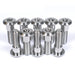Triumph 675 Street Triple R RX Titanium Front Brake Disc Rotor Bolts, 2008, 2009, 2010, 2011, 2012, 2013, 2014, 2015, 2016, 2017