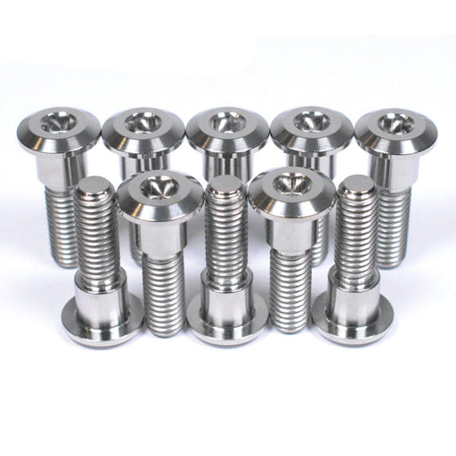 thumbnail image 2 of Titan-X M8 X 33mm Titanium Front Disc Rotor Bolt Set For Triumph 675 / 675R (2007-12) – 10pcs 2 of 3